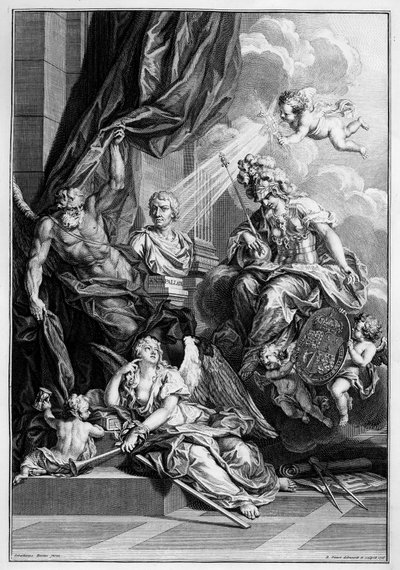 「A.パラディオの建築、4冊の本」の口絵 作： Sebastiano Ricci